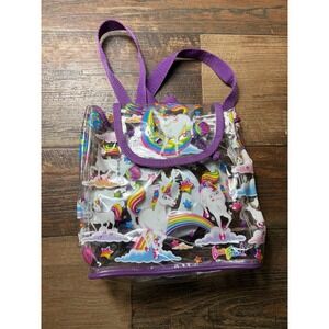 VTG 90's Lisa Frank Celestial Unicorn Rainbow Kids / Mini Backpack Bag HTF Mini